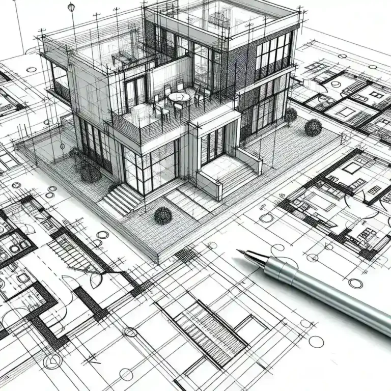 Bagaimana Anda menambahkan detail seperti jendela dan pintu ke gambar arsitektur pena 3D?